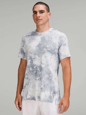 Lululemon Always Agile Short Sleeve Tie Dye Shirt